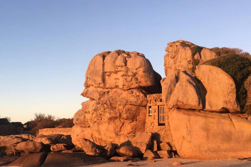 Maison Avec Spa Cote De Granit Rose Trégastel Екстериор снимка